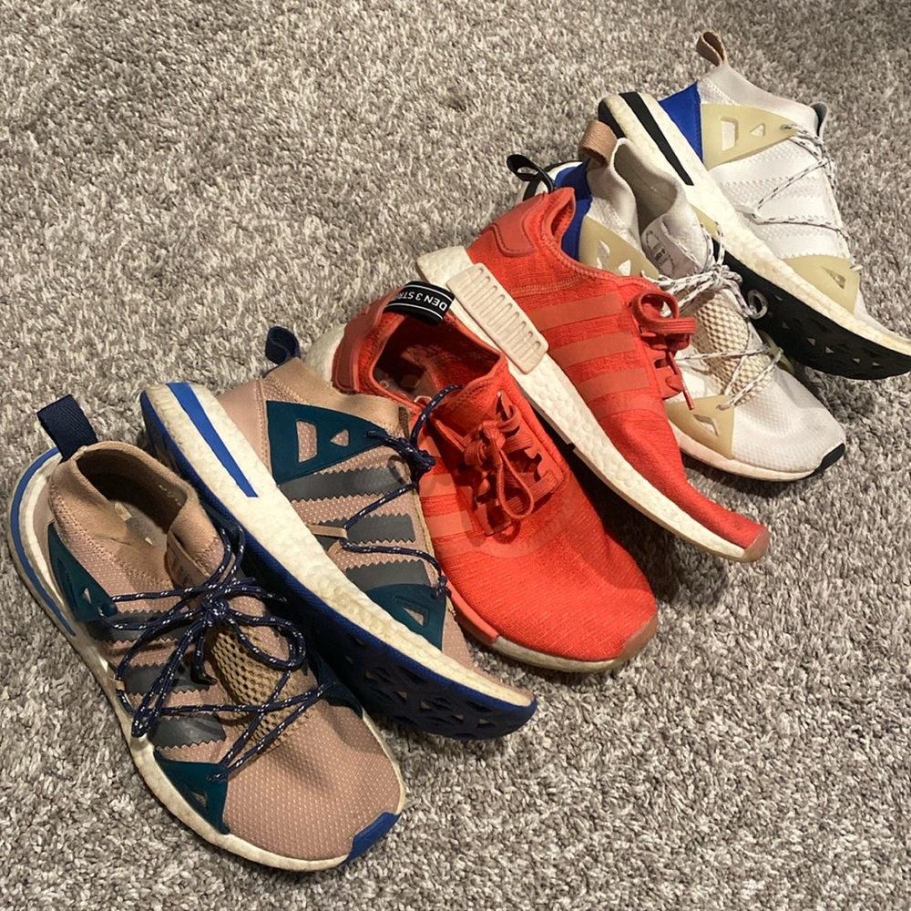 Adidas bundle of 3 - size W8